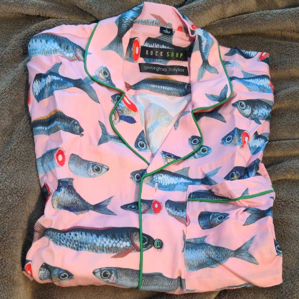 🐟Rock Soup Fishies PJ Shirt😴
